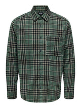 Only & Sons Leo - ternet fløjlsskjorte i regular fit - HUSET Men & Women