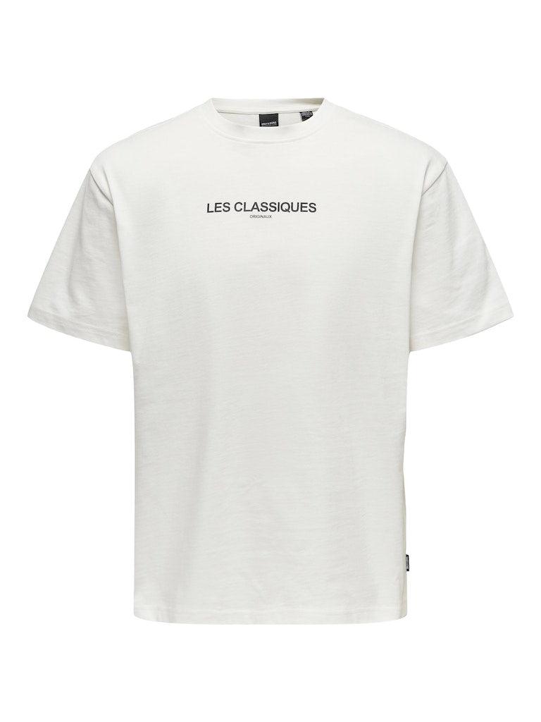 Only & Sons Les Classiques - T-shirt i regular fit - HUSET Men & Women