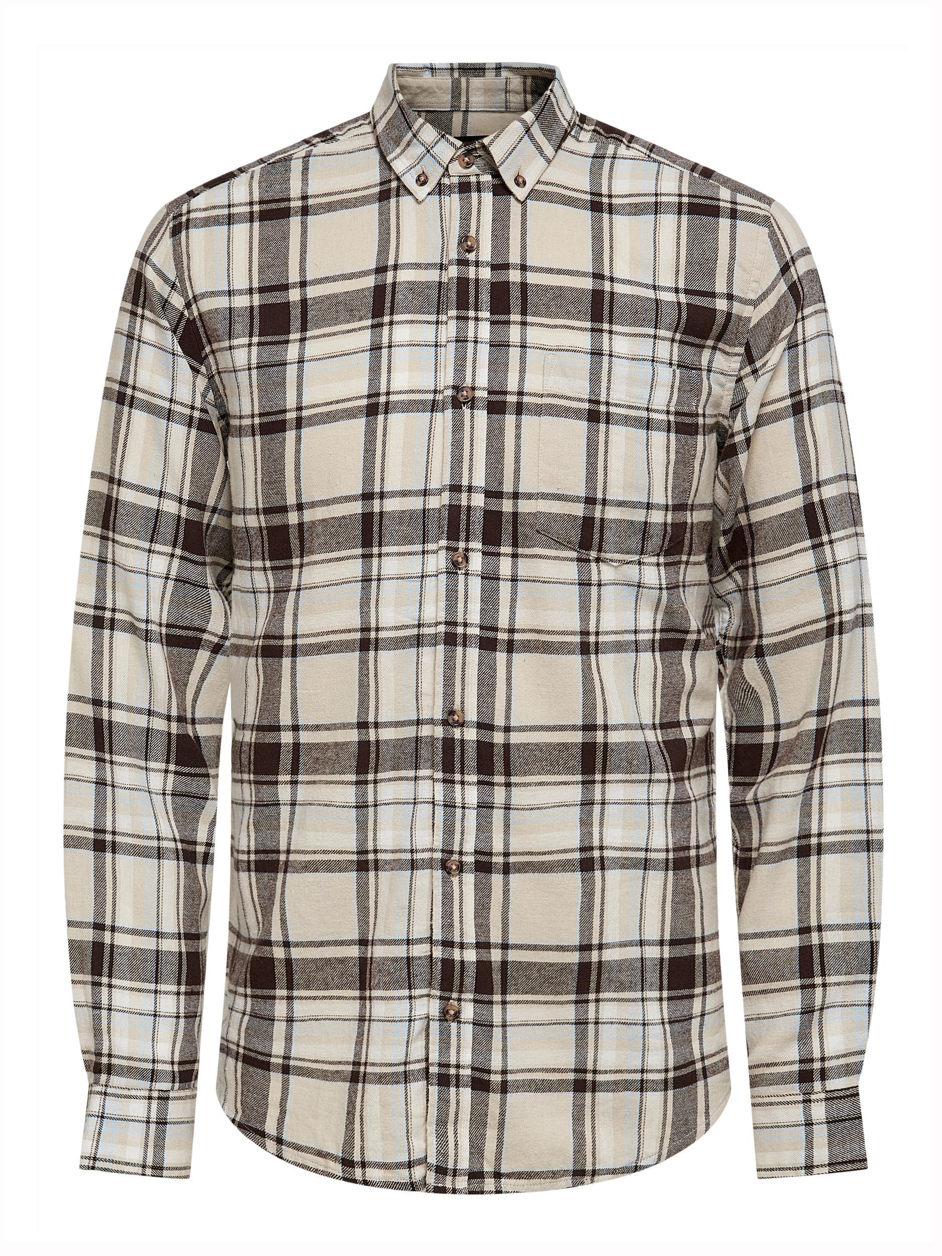 Only & Sons Life Flannel - Slimfit Skjorte - HUSET Men & Women