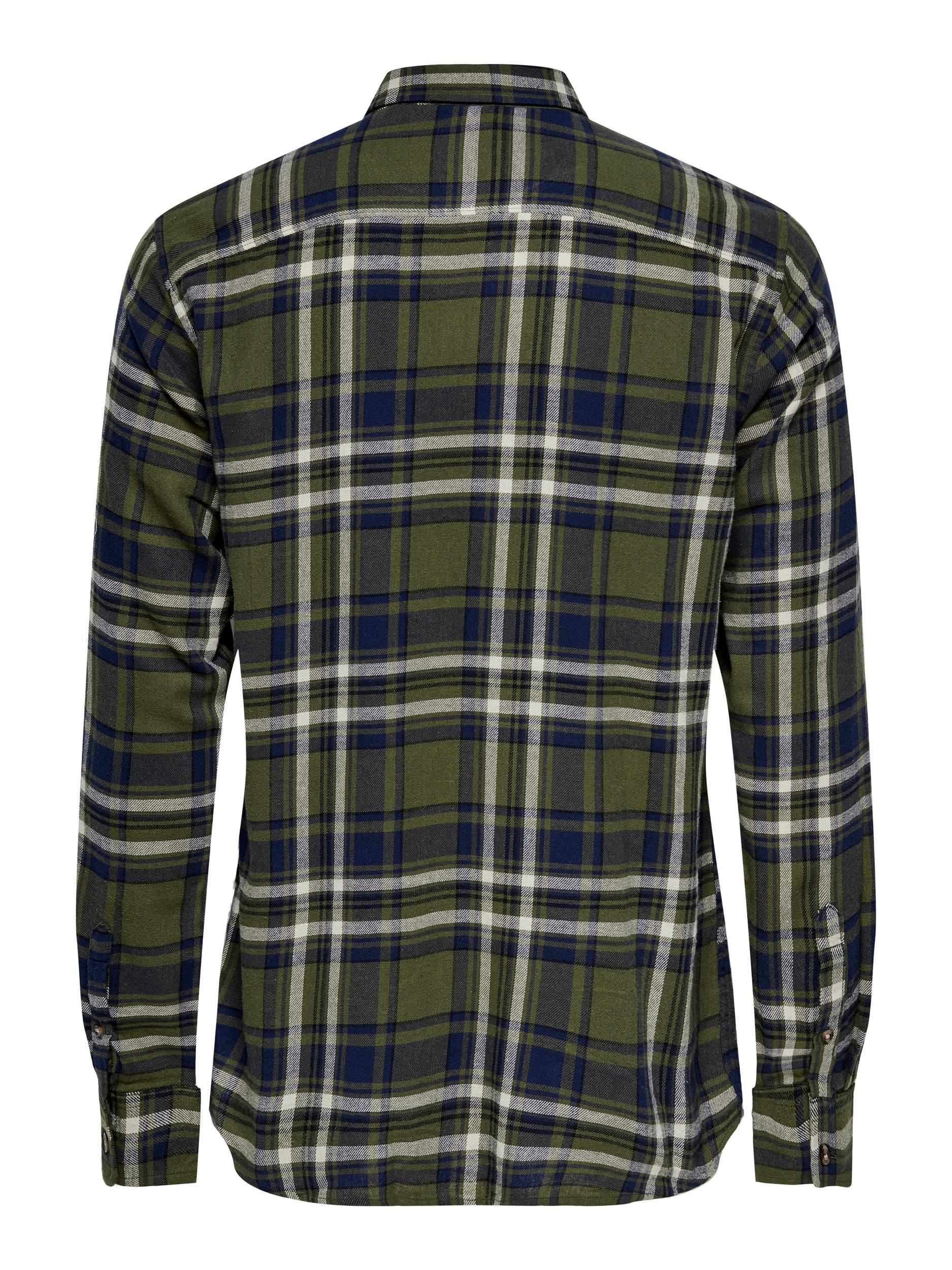 Only & Sons Life Flannel - Slimfit Skjorte - HUSET Men & Women