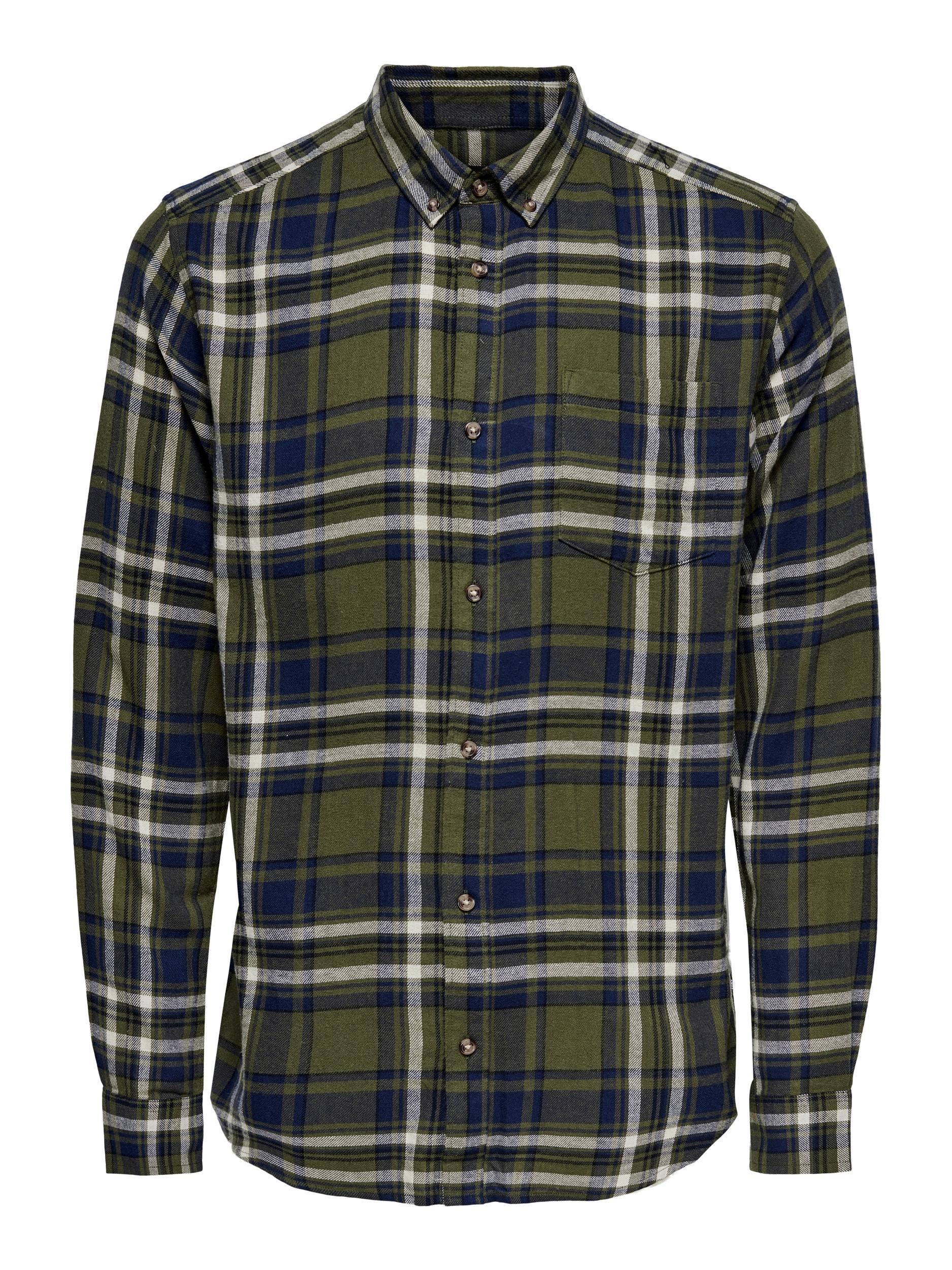 Only & Sons Life Flannel - Slimfit Skjorte - HUSET Men & Women