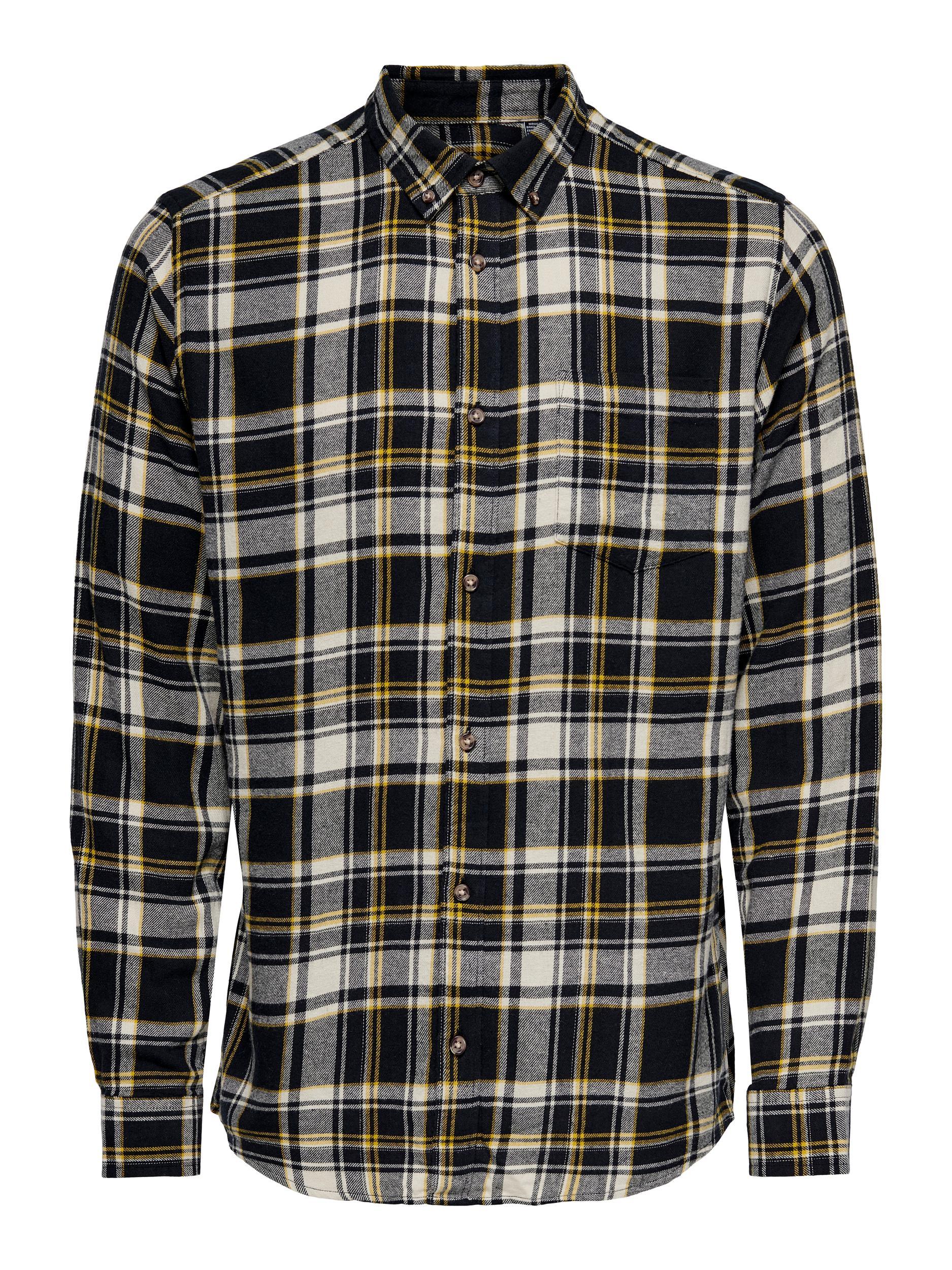 Only & Sons Life Flannel - Slimfit Skjorte - HUSET Men & Women