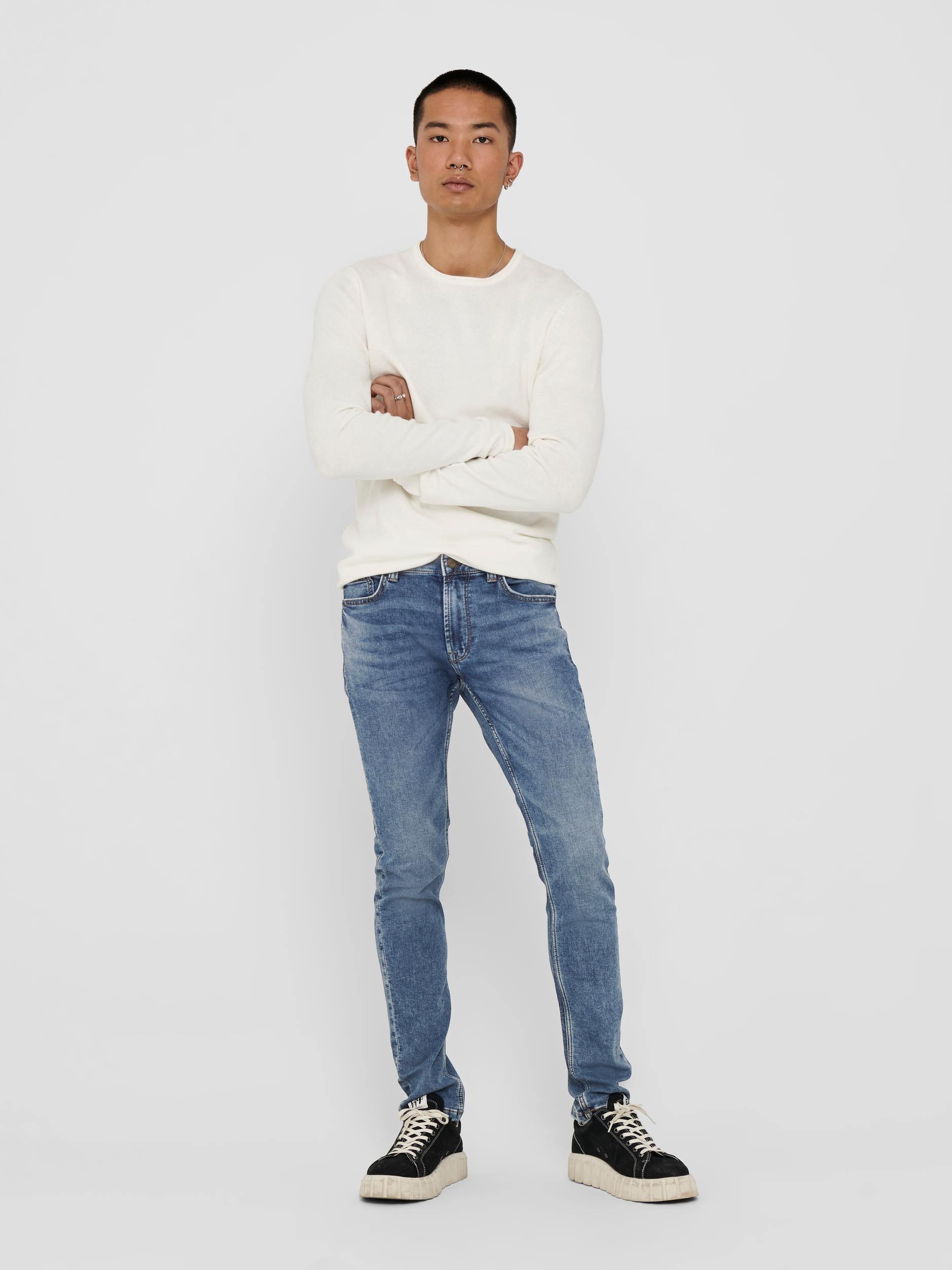 Only & Sons Loom 8653 - Slimfit comfort jeans - HUSET Men & Women