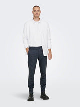 Only & Sons Mark - sildebensmønstrede Comfort pants - HUSET Men & Women