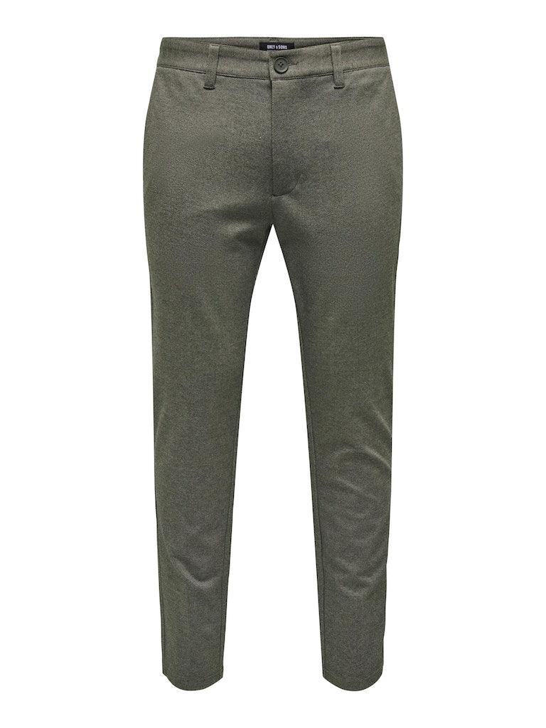 Only & Sons Mark - sildebensmønstrede Comfort pants - HUSET Men & Women