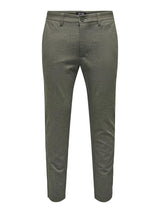 Only & Sons Mark - sildebensmønstrede Comfort pants - HUSET Men & Women