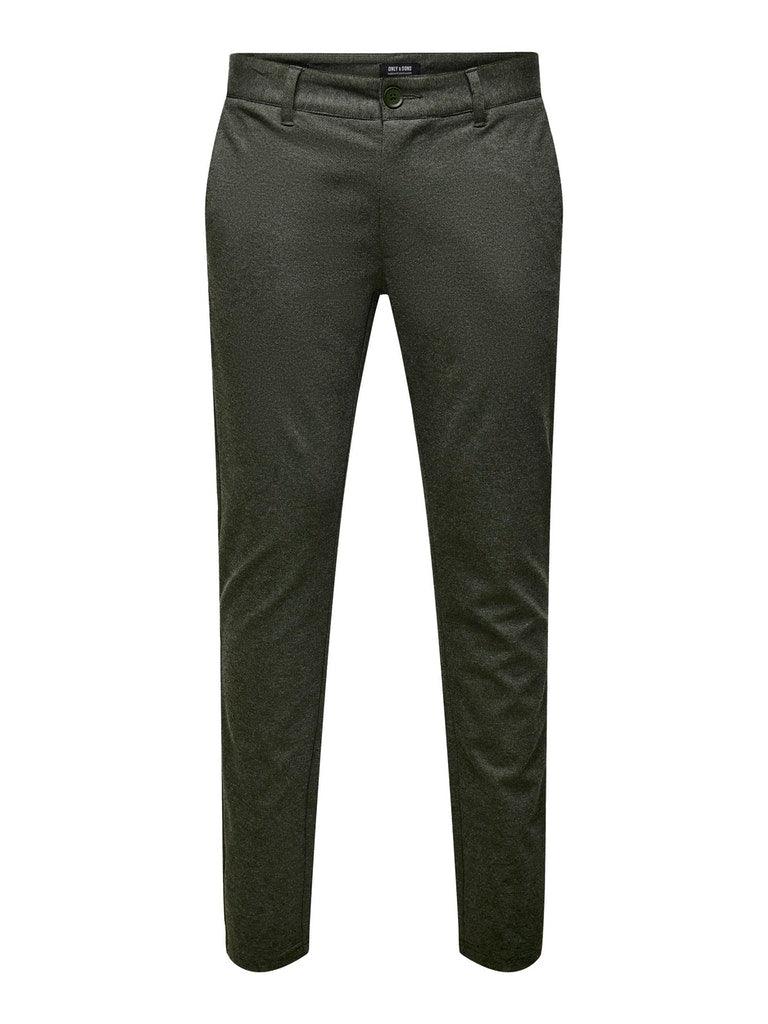 Only & Sons Mark - sildebensmønstrede Comfort pants - HUSET Men & Women
