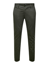 Only & Sons Mark - sildebensmønstrede Comfort pants - HUSET Men & Women