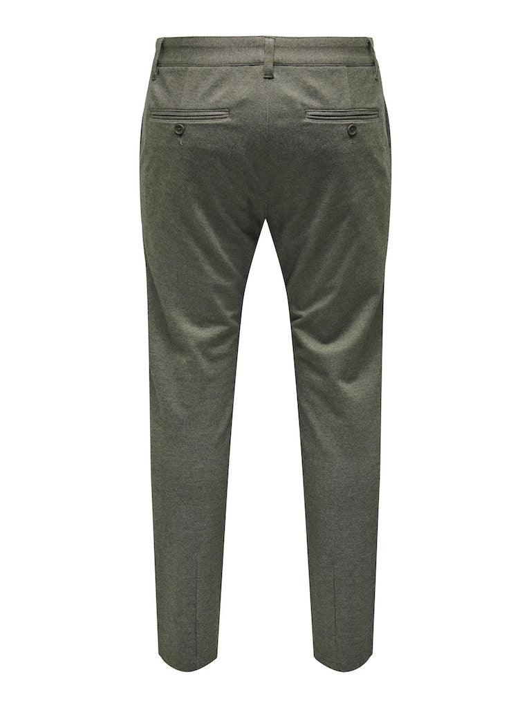 Only & Sons Mark - sildebensmønstrede Comfort pants - HUSET Men & Women