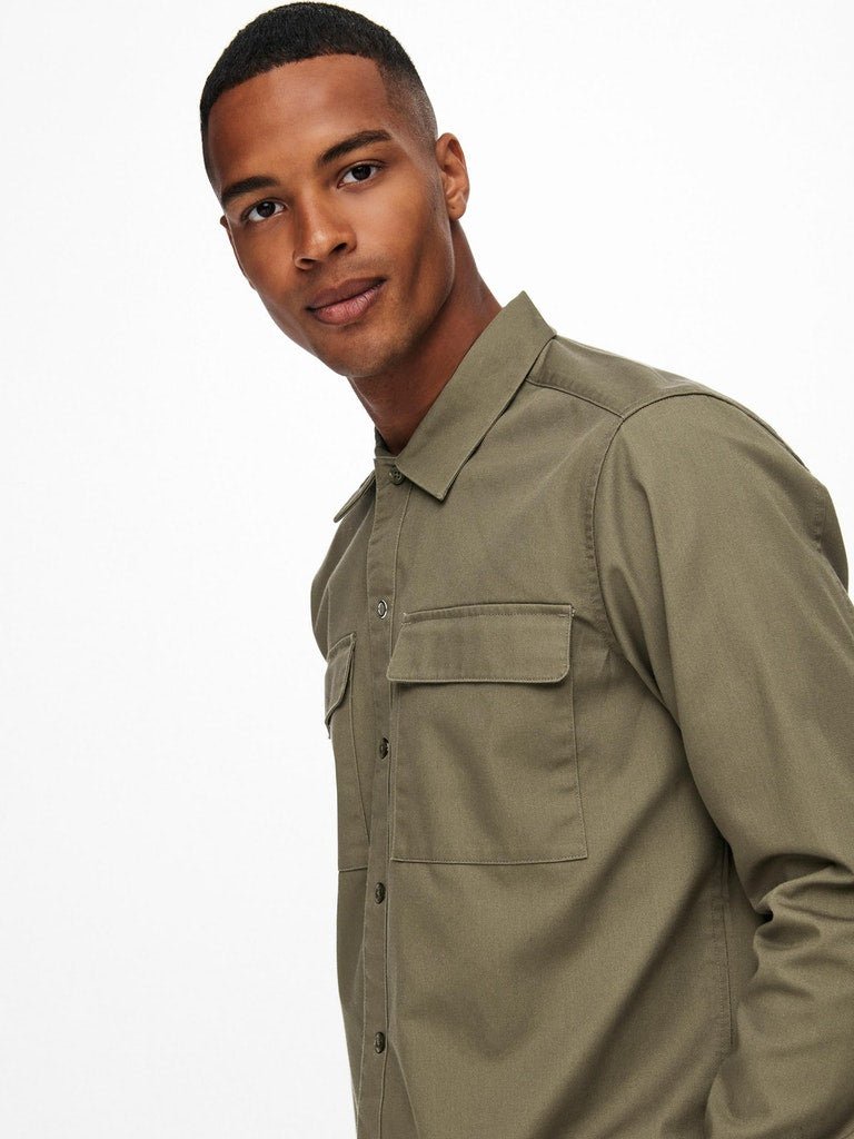 Only and Jons Matti - Twill overshirt (6609236885583)