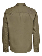 Only and Sons Matti - Twill overshirt - HUSET Men & Women