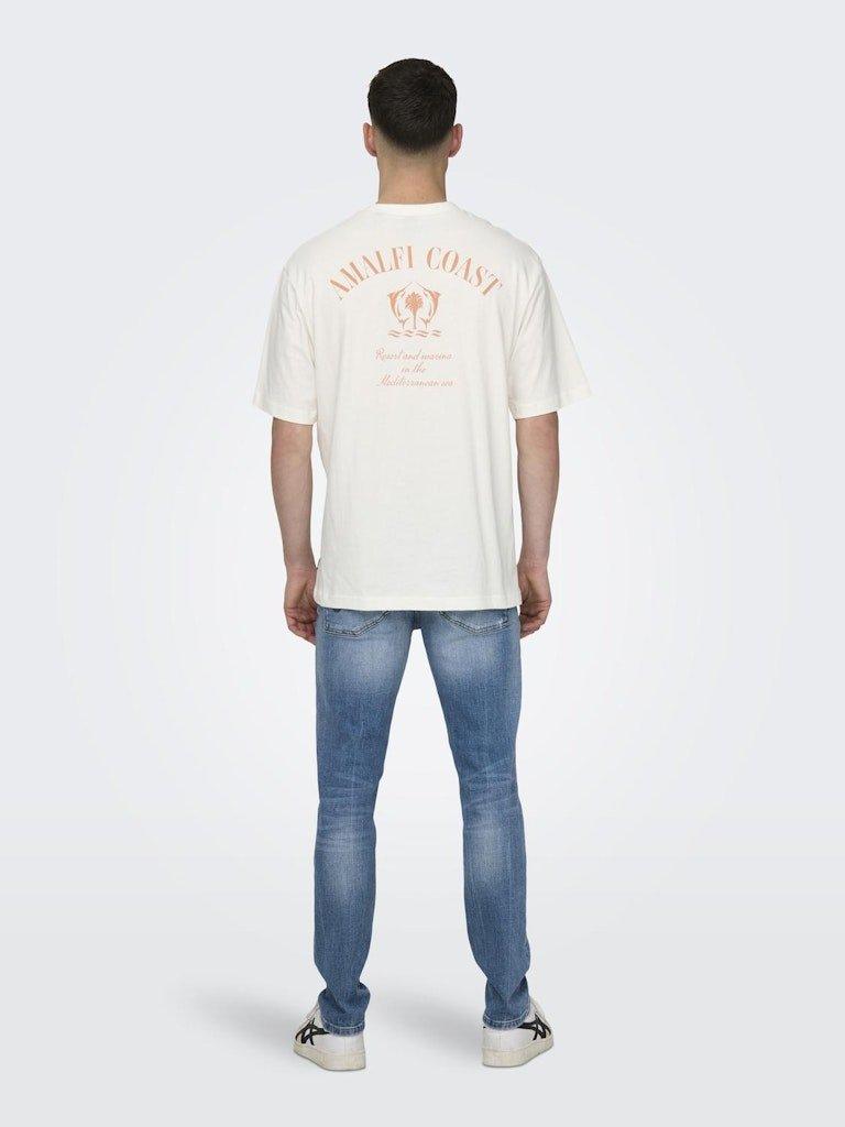 Only & Sons Milo - Coast t-shirt - HUSET Men & Women