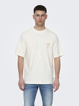 Only & Sons Milo - Coast t-shirt - HUSET Men & Women