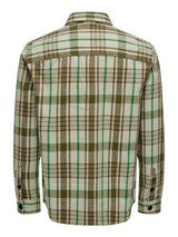 Only and Sons Milo - Ternet overshirt i loose fit - HUSET Men & Women