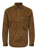 Only & Sons New Terry - Fløjelsskjorte i regular fit - HUSET Men & Women