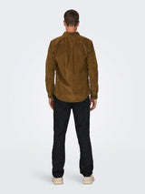 Only & Sons New Terry - Fløjelsskjorte i regular fit - HUSET Men & Women