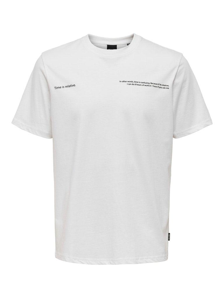 Only & Sons Otto - T-shirt med backprint - HUSET Men & Women