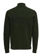 Only & Sons Phil - Halfzip strik med høj hals - HUSET Men & Women