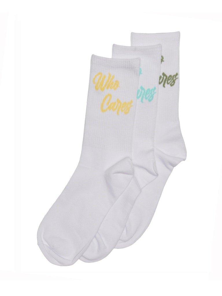 Only & Sons Pirson - Who cares 3-pak tennis strømper - HUSET Men & Women