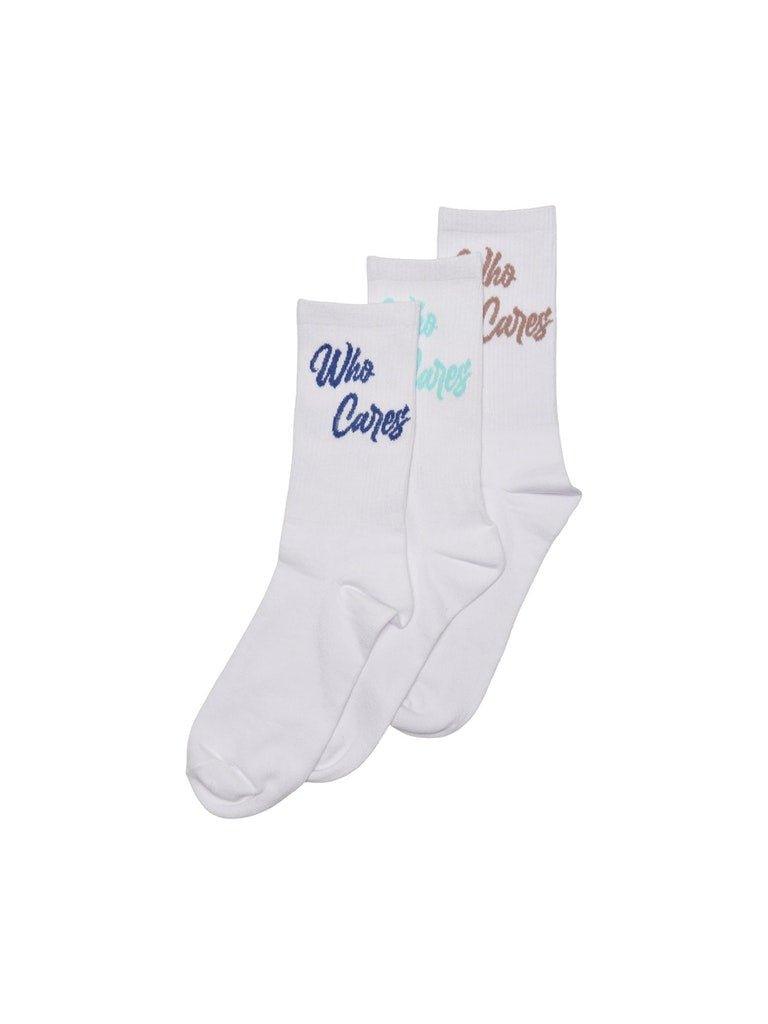 Only & Sons Pirson - Who cares 3-pak tennis strømper - HUSET Men & Women