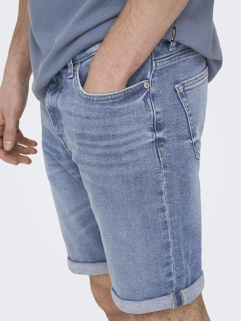 Only & Sons Ply - 8772 Denim shorts - HUSET Men & Women