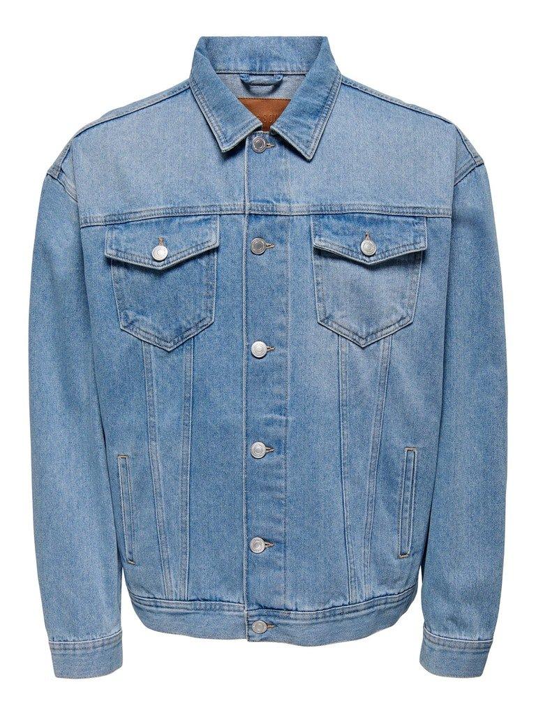 Only and Sons Rick - Oversize denim jakke - HUSET Men & Women