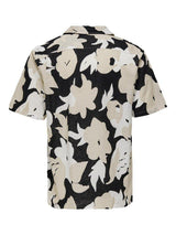 Only & Sons Trev - Kortærmet hør skjorte i regular fit - HUSET Men & Women