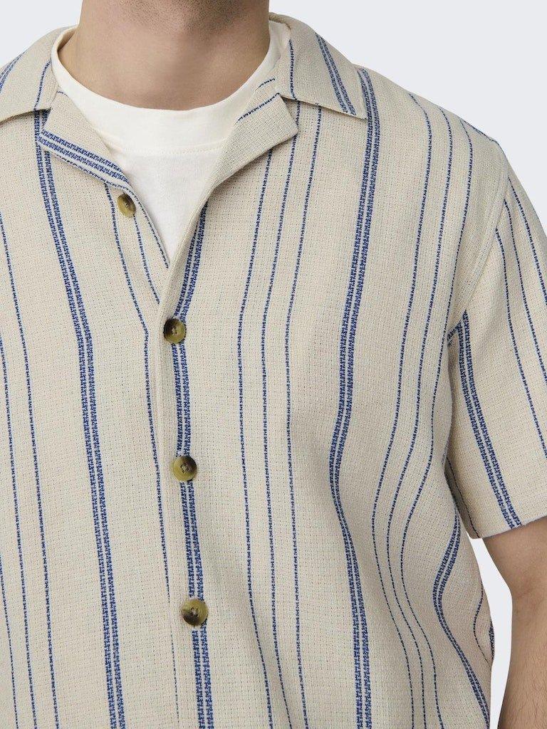 Only & Sons Trev - Kortærmet skjorte i regular fit - HUSET Men & Women