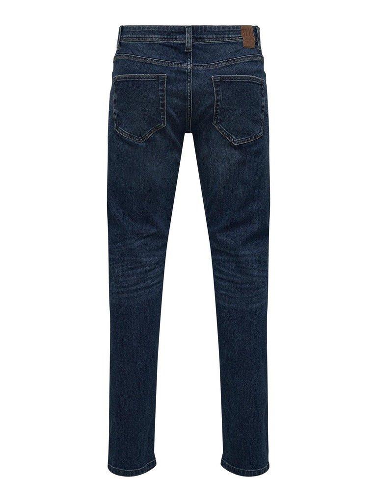 Only and Sons Weft - Mørkeblå Regularfit jeans - HUSET Men & Women