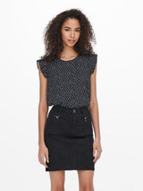Only Ann Star - Frill Top - HUSET Men & Women