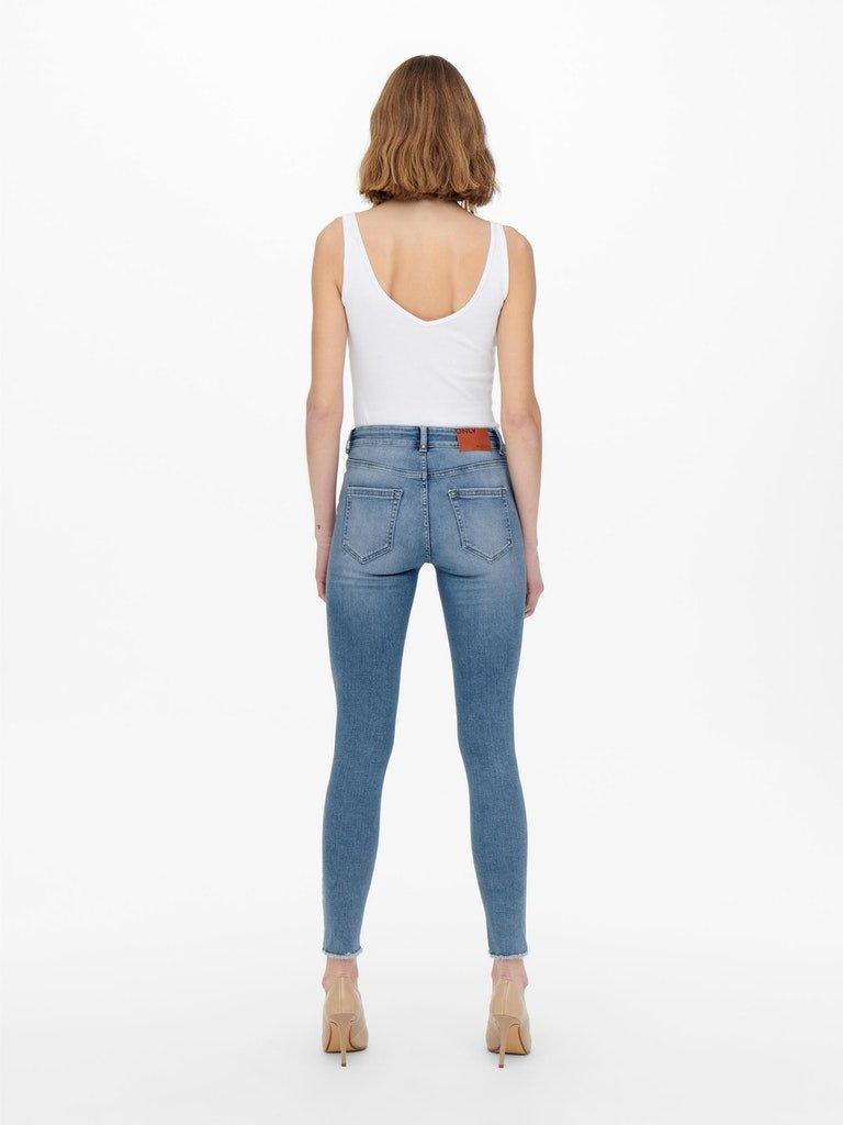 Only Blush - Skinny jeans REA155 mid waist - HUSET Men & Women