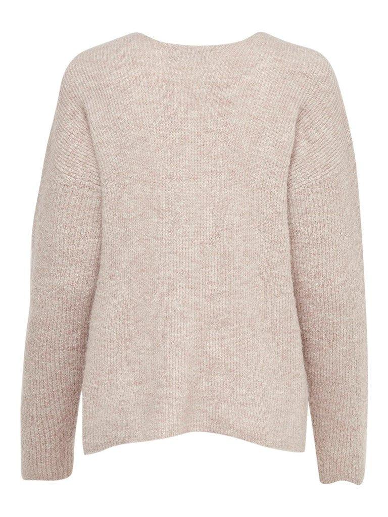 Only Camilla - V-hals pullover strik - HUSET Men & Women