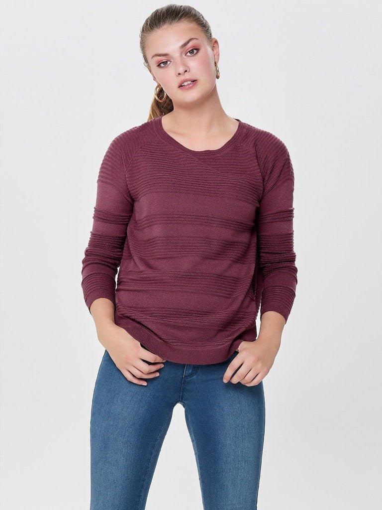 Only Caviar - Striktrøje med struktur - HUSET Men & Women