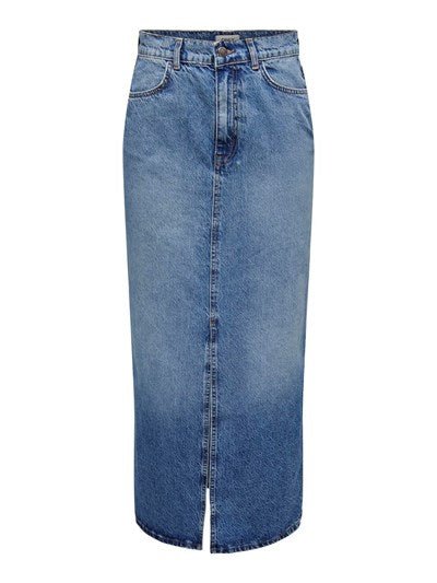 Only Cilla - Lang denim nederdel - HUSET Men & Women (8528437576027)