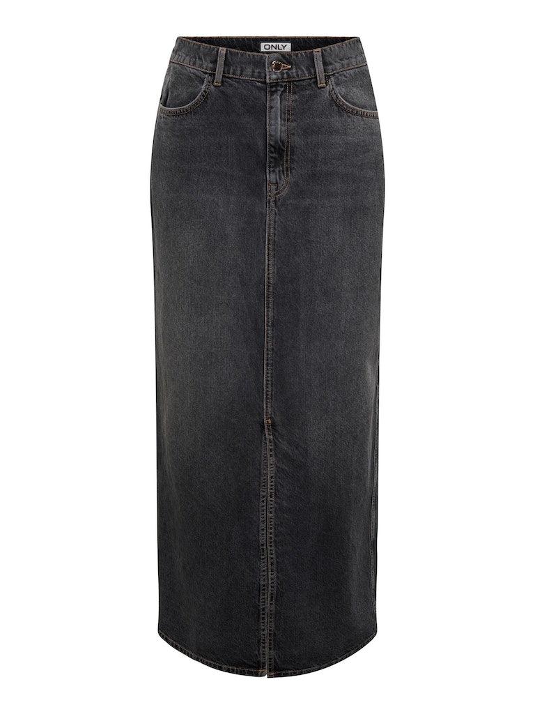 Only Cilla - Lang denim nederdel - HUSET Men & Women