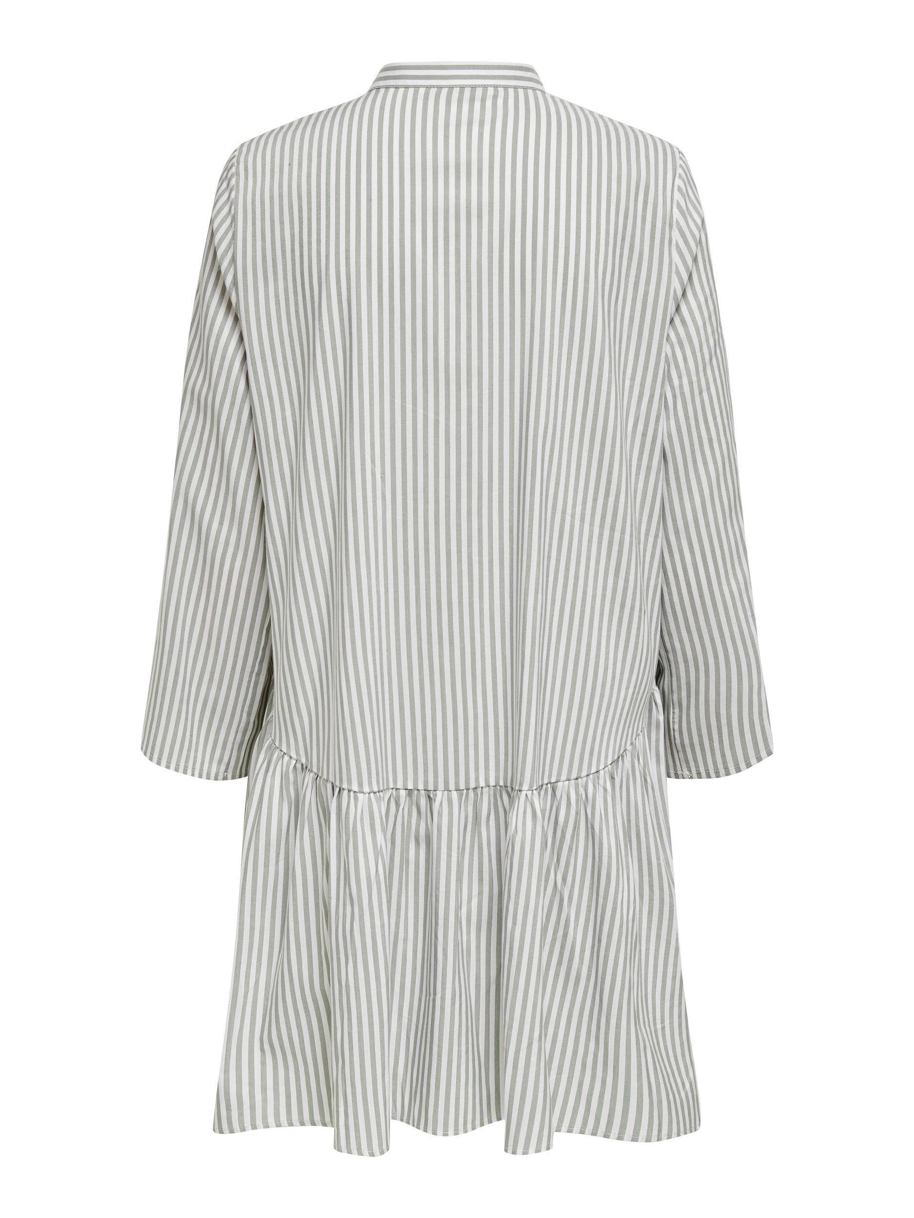 Only Ditte - Stribet skjortekjole - HUSET Men & Women