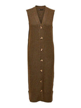 Only Dolly - Rib maxi vest kjole - HUSET Men & Women