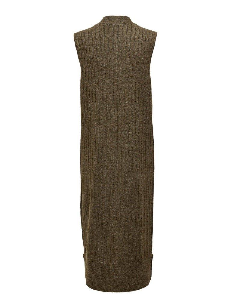 Only Dolly - Rib maxi vest kjole - HUSET Men & Women