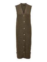 Only Dolly - Rib maxi vest kjole - HUSET Men & Women