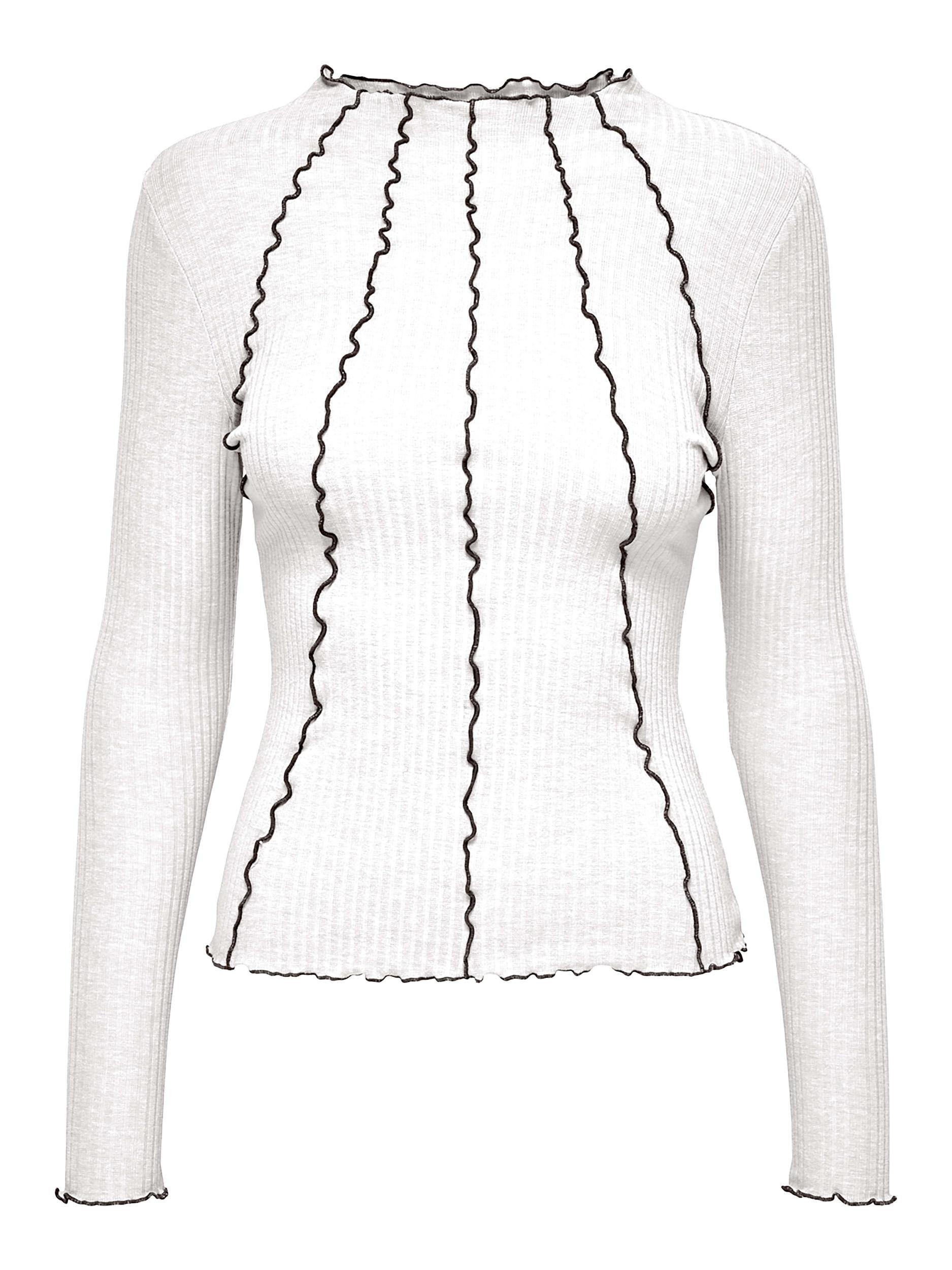 Only Emma - Babylock rib top - HUSET Men & Women