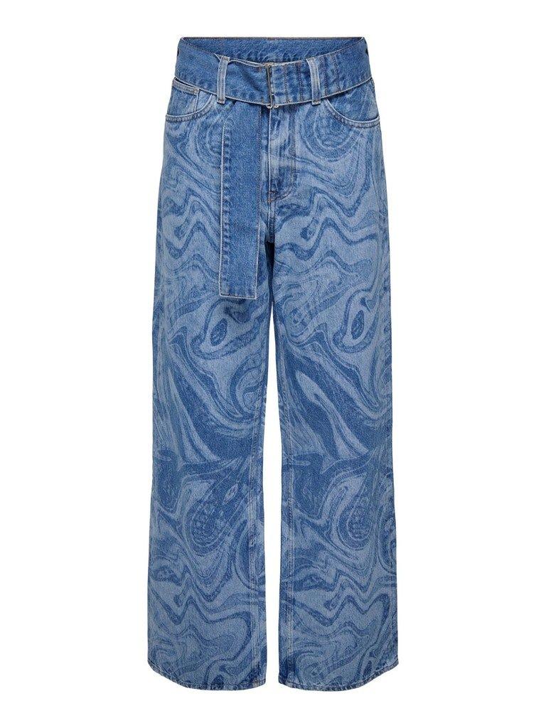 Only Esther - Printet jeans - HUSET Men & Women