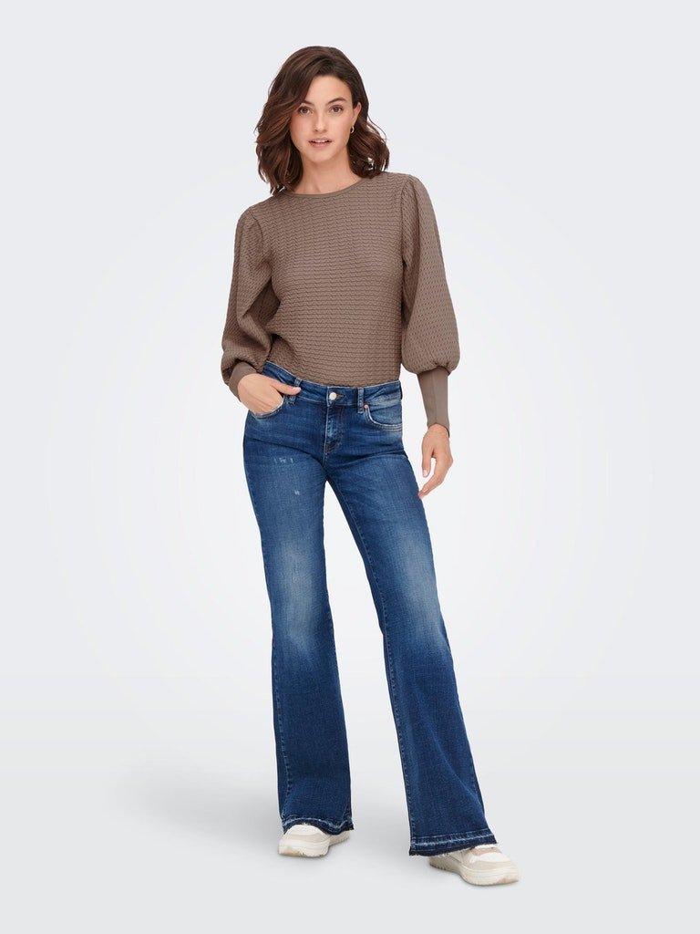 Only Ginnie - Strikbluse - HUSET Men & Women