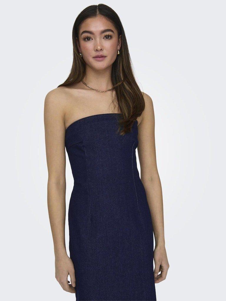 Only Gisele - Tube denim kjole - HUSET Men & Women