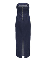 Only Gisele - Tube denim kjole - HUSET Men & Women