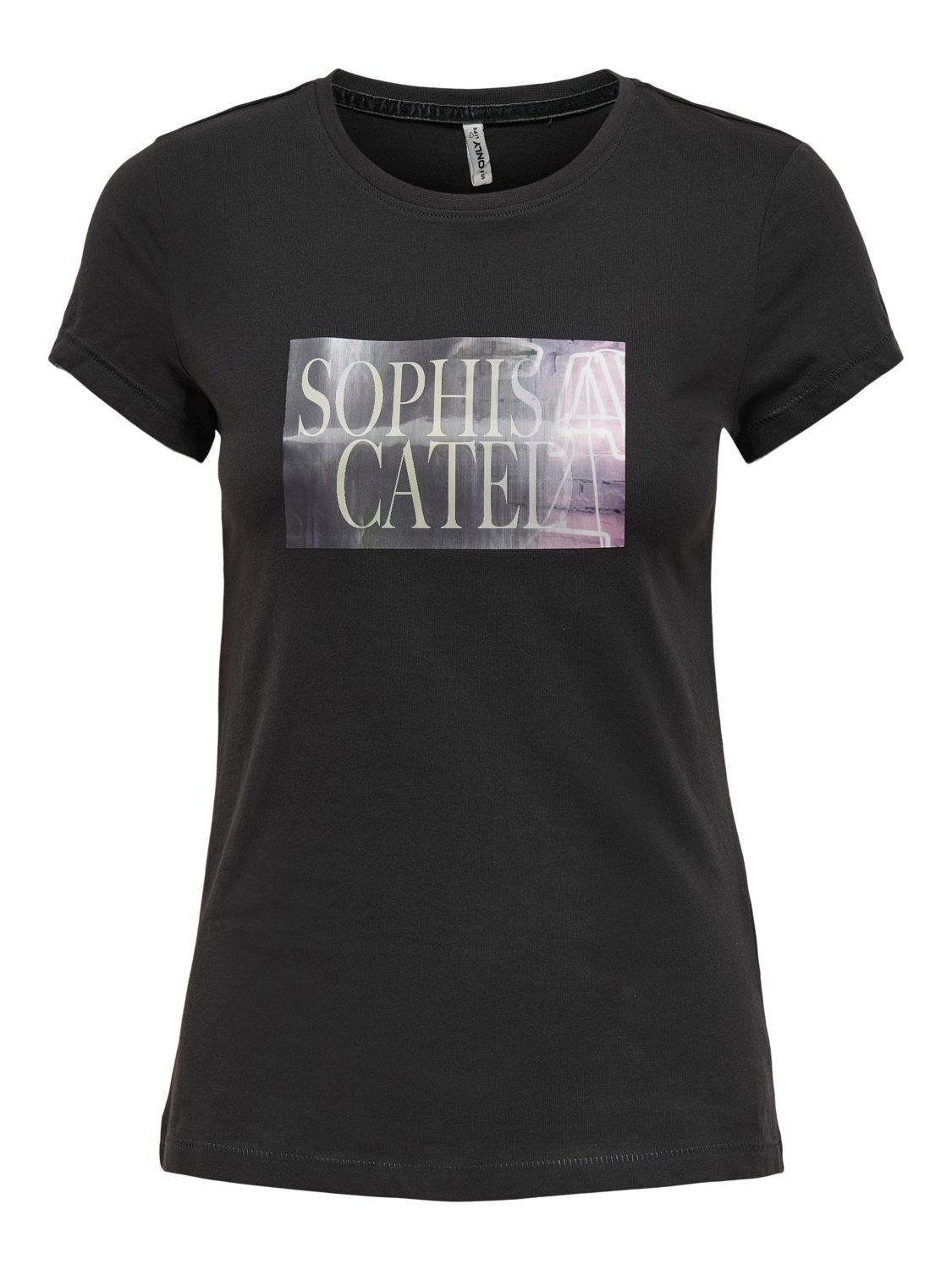 Only Holly - T-shirt med motiv - HUSET Men & Women