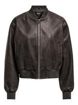 Only Jane - Faux leather bomber - HUSET Men & Women