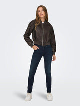 Only Jane - Faux leather bomber - HUSET Men & Women