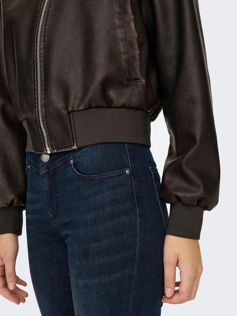 Only Jane - Faux leather bomber - HUSET Men & Women