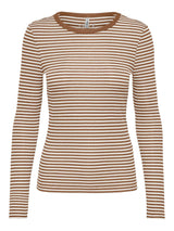 Only Josse - Stribet langærmet t-shirt - HUSET Men & Women