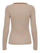 Only Josse - Stribet langærmet t-shirt - HUSET Men & Women